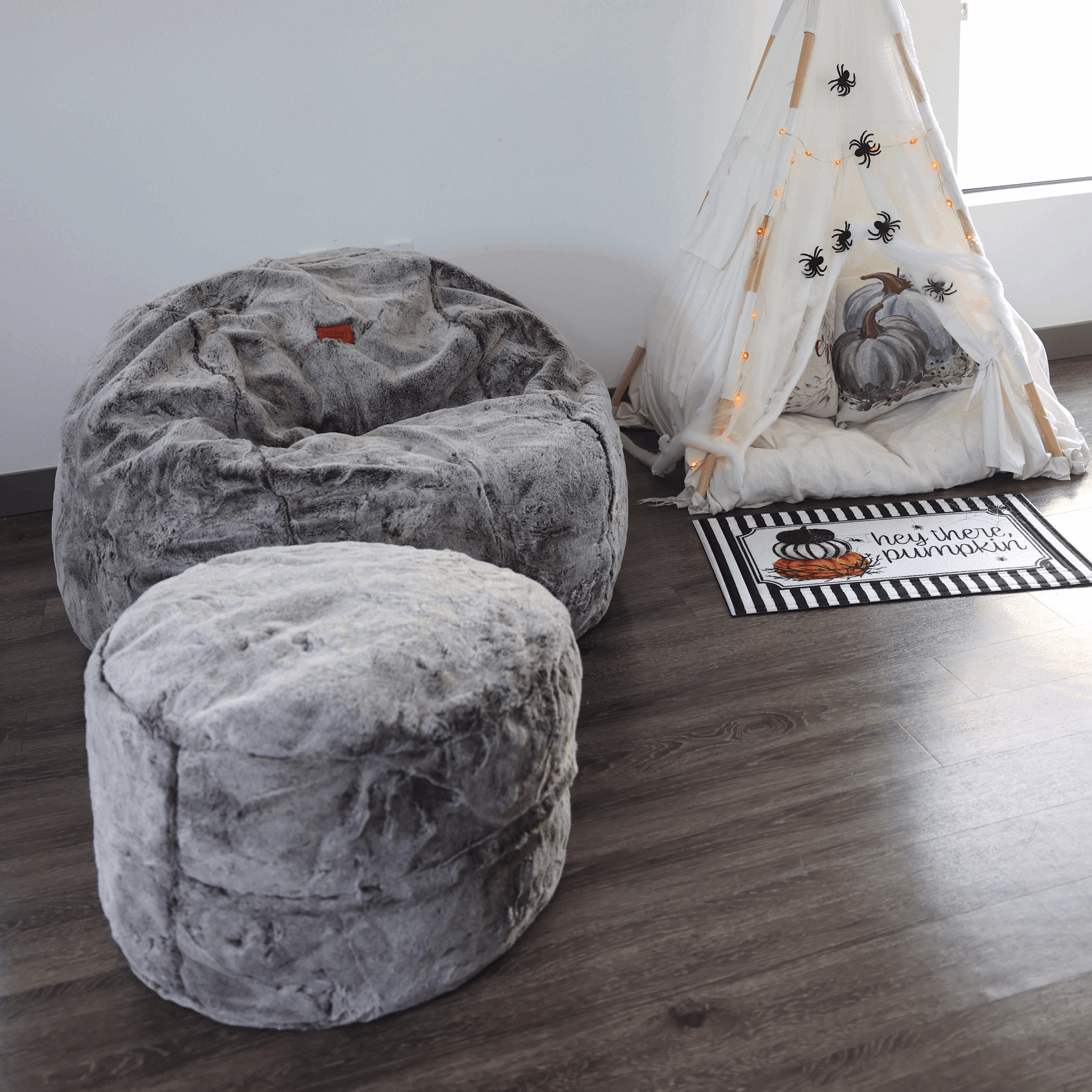 Bean Bag - Full - Chinchilla - Ornate Home
