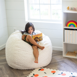 Bean Bag - Full - Faux Fur - Ornate Home