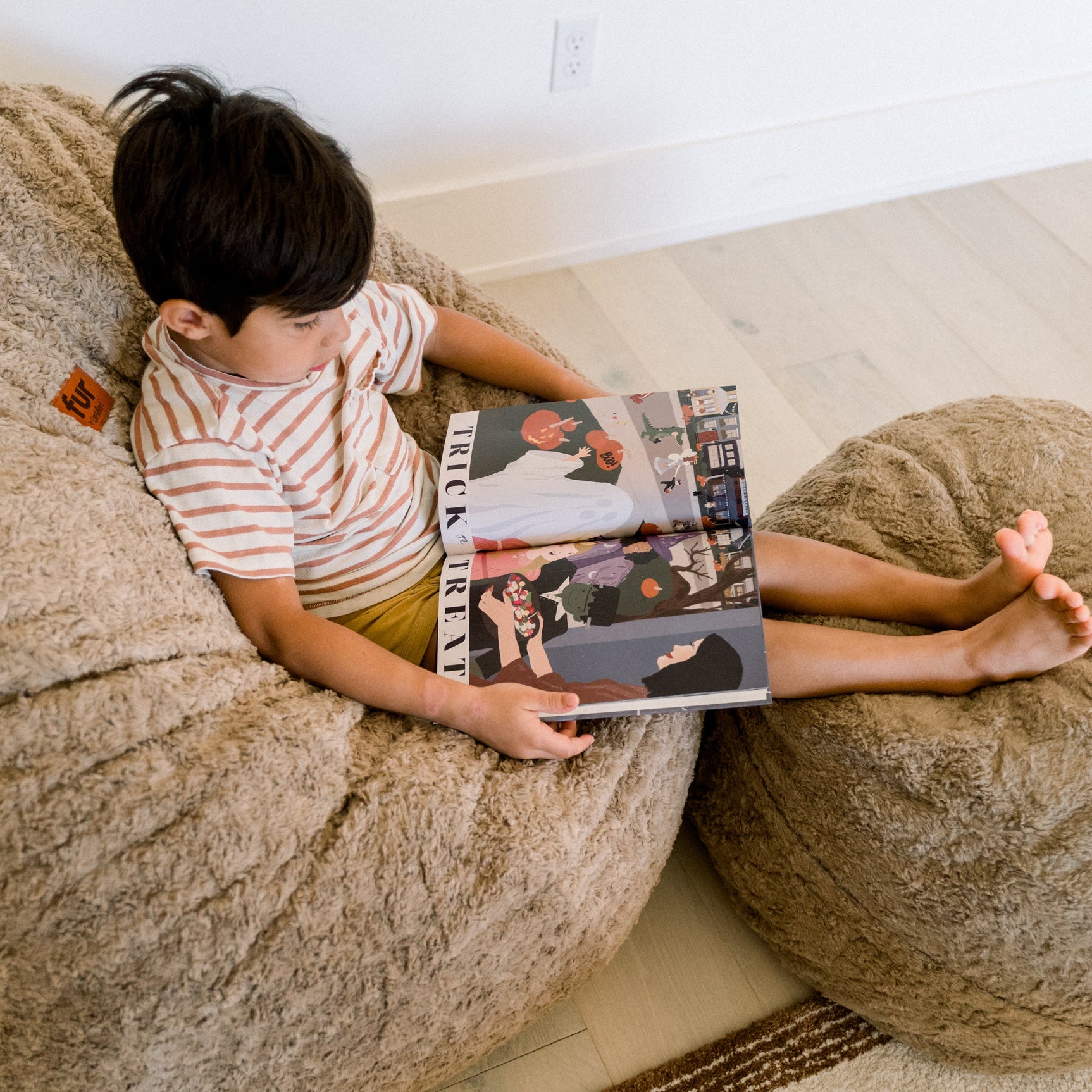 Bean Bag - Full - Faux Fur - Ornate Home