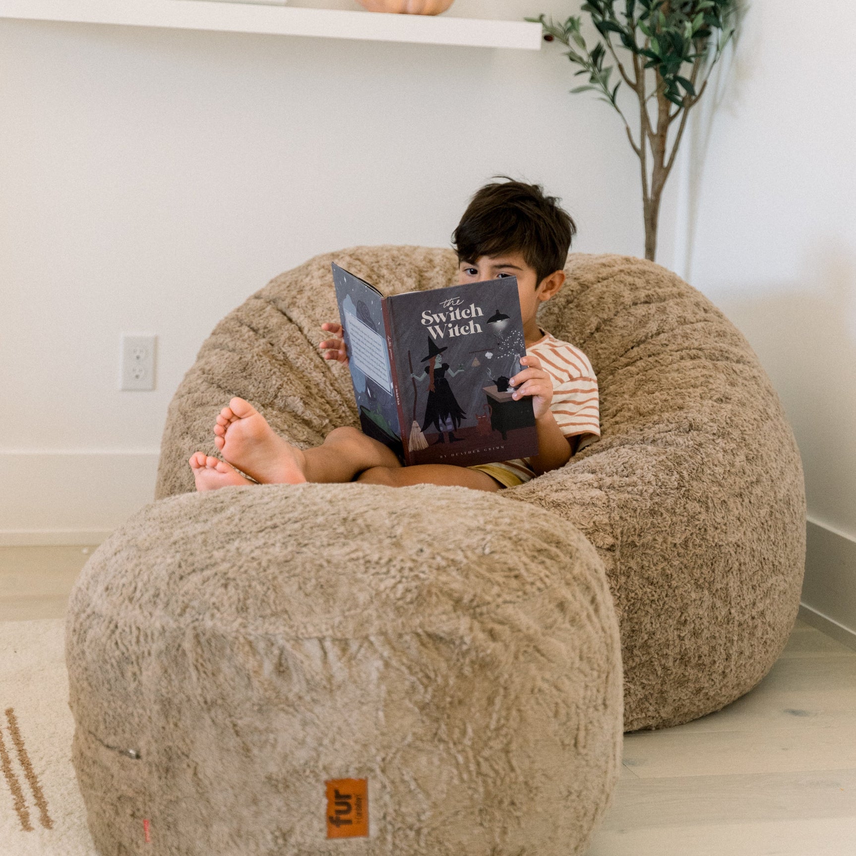 Bean Bag - Full - Faux Fur - Ornate Home