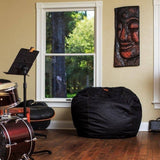 Bean Bag - Full - Faux Leather - Ornate Home