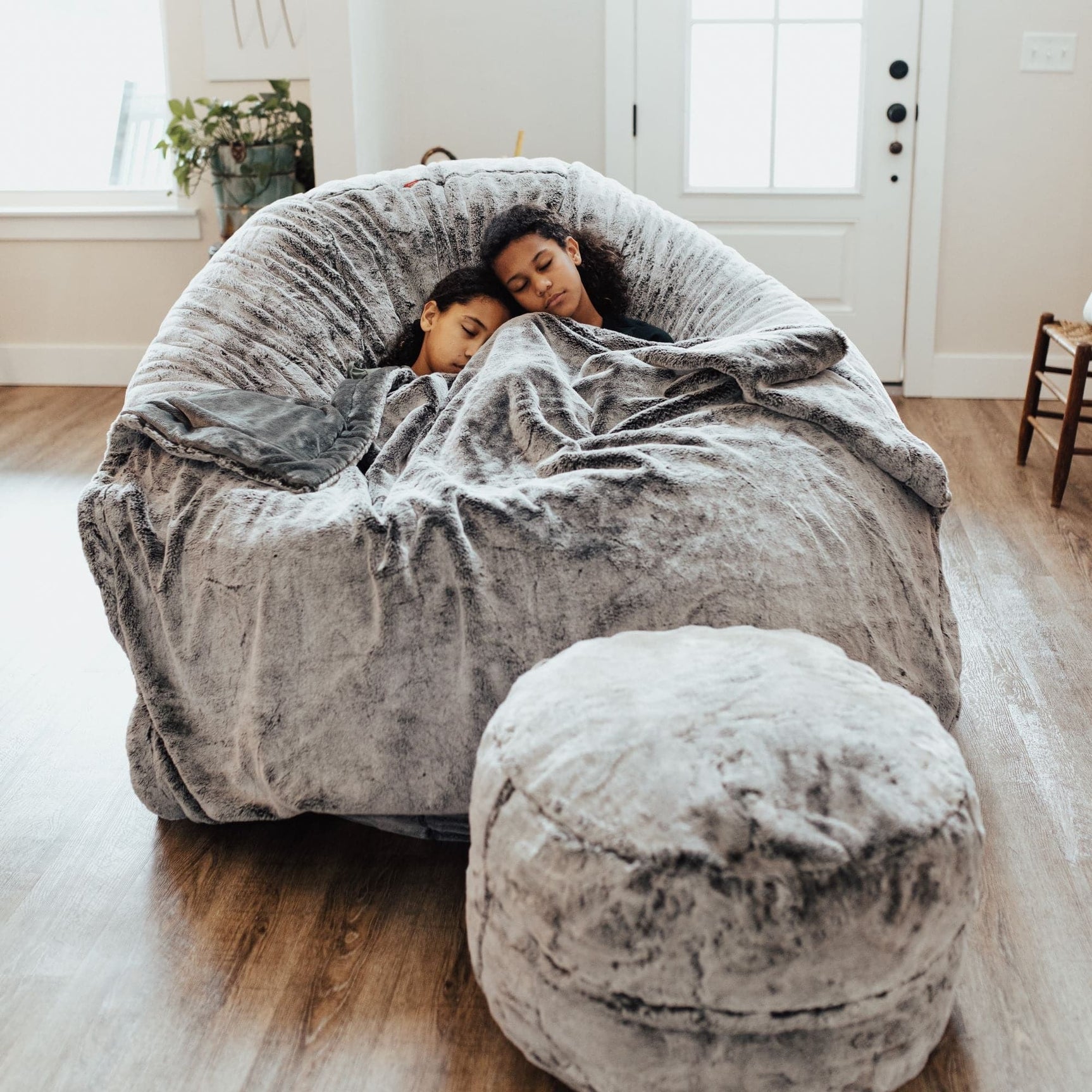 Bean Bag - King - Chinchilla - Ornate Home