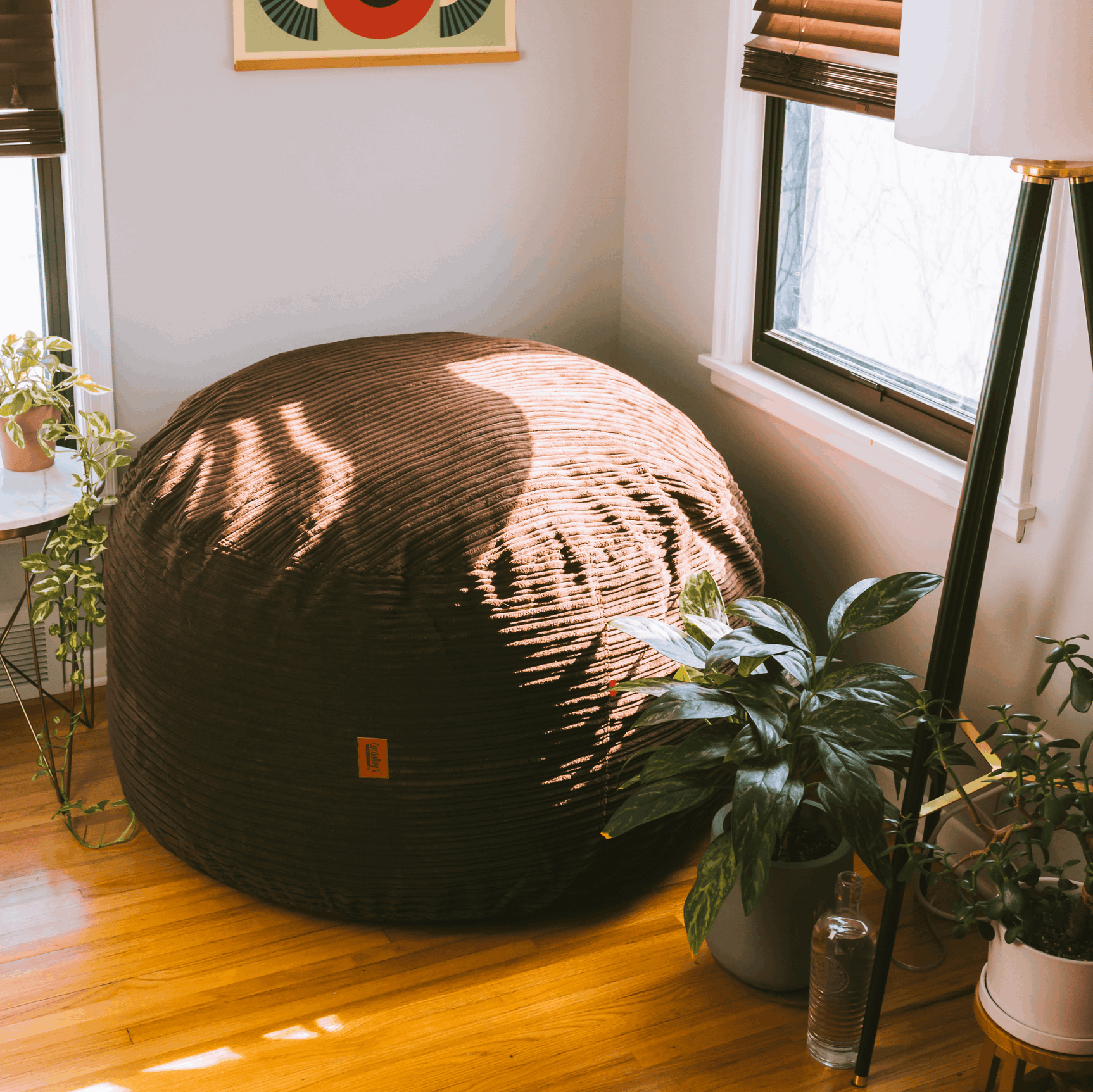 Bean Bag - King - Terry Corduroy - Ornate Home