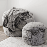 Bean Bag - Queen - Chinchilla - Ornate Home