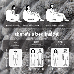 Bean Bag - Queen - Cloud - Ornate Home