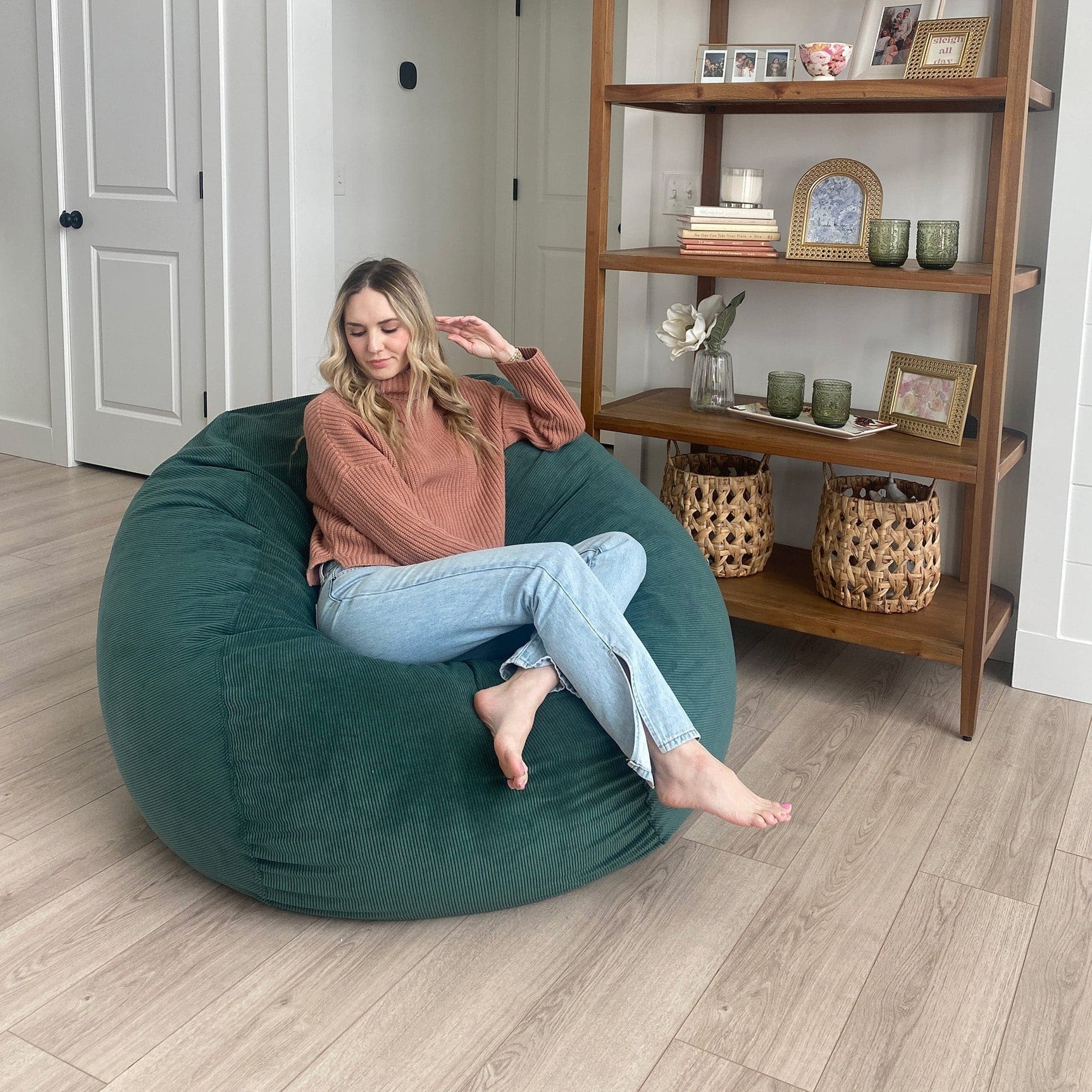 Bean Bag - Queen - Corduroy - Ornate Home