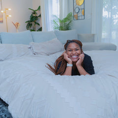 Bean Bag - Queen - Faux Fur - Ornate Home