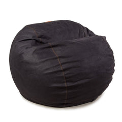 Bean Bag - Queen - Faux Leather - Ornate Home