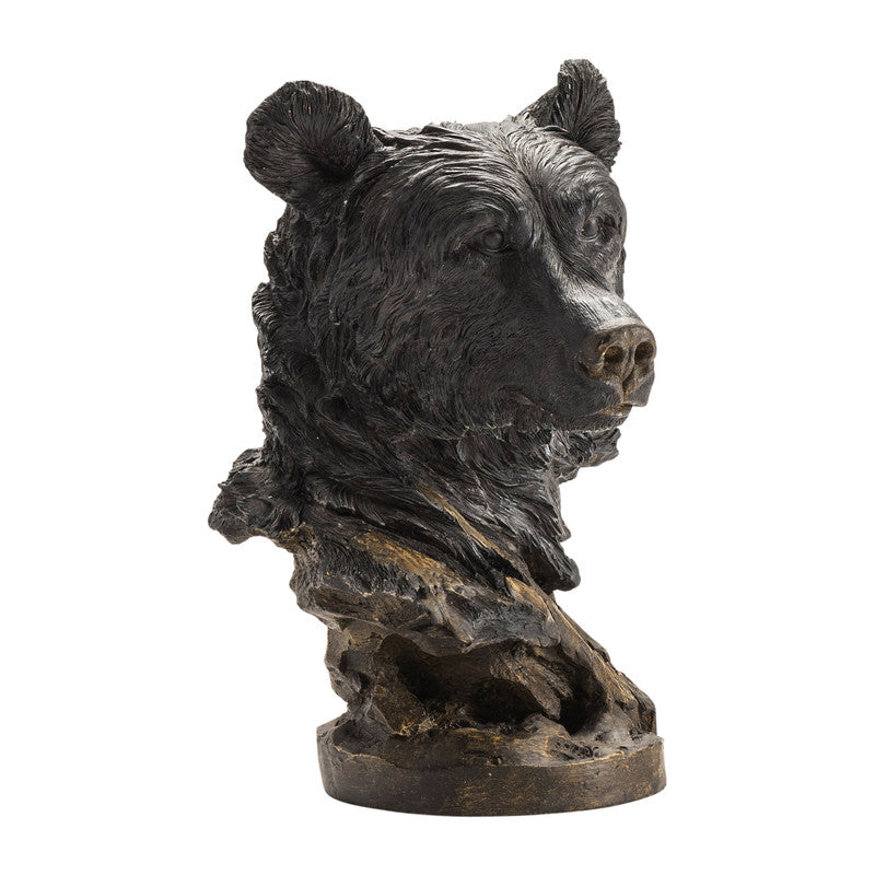 Bear Brown Springs Statue (Set of 2) - Ornate Home