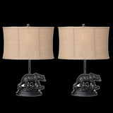 Bear Trail Bronze Table Lamp (Set of 2) - Ornate Home