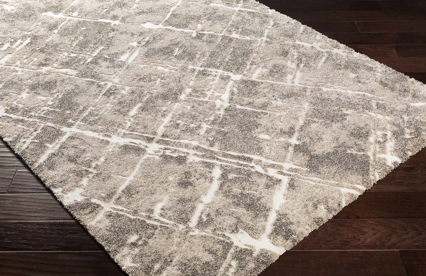 Bearsdale Abstract Thick Rug - Ornate Home