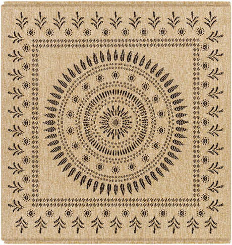 Beata Round Faux Jute Rug - Ornate Home