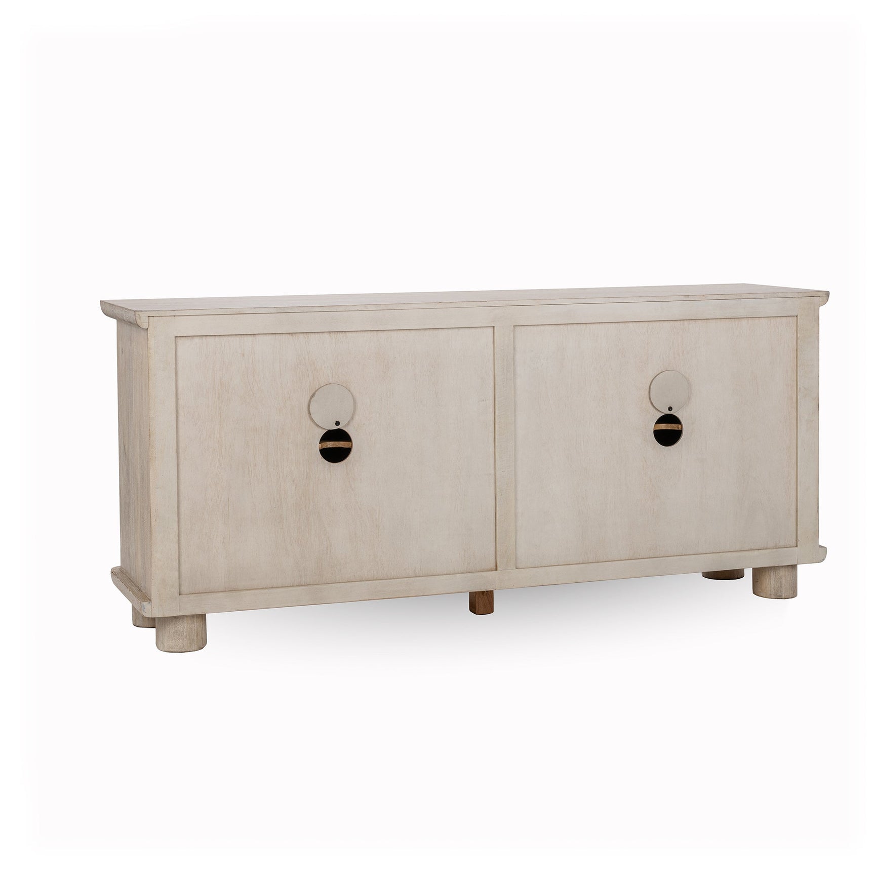 Beau Beige 4 Door Buffet - Ornate Home
