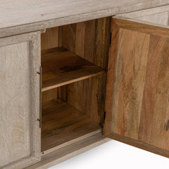 Beau Beige 4 Door Buffet - Ornate Home