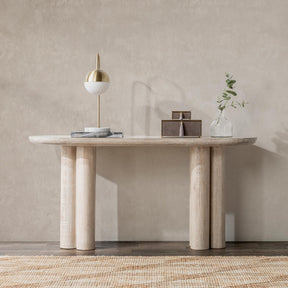 Beau Creamwood Console Table - Ornate Home