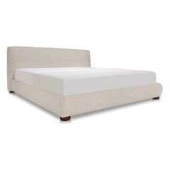 Beau Speckled Light Grey King Storage Bed - Ornate Home