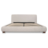 Beau Speckled Light Grey King Storage Bed - Ornate Home