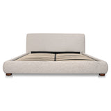 Beau Speckled Light Grey Queen Storage Bed - Ornate Home