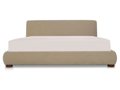 Beau Warm Beige King Storage Bed - Ornate Home