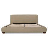 Beau Warm Beige King Storage Bed - Ornate Home