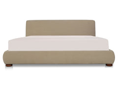Beau Warm Beige Queen Storage Bed - Ornate Home