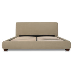 Beau Warm Beige Queen Storage Bed - Ornate Home