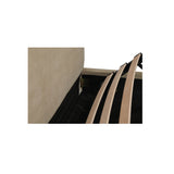 Beau Warm Beige Queen Storage Bed - Ornate Home