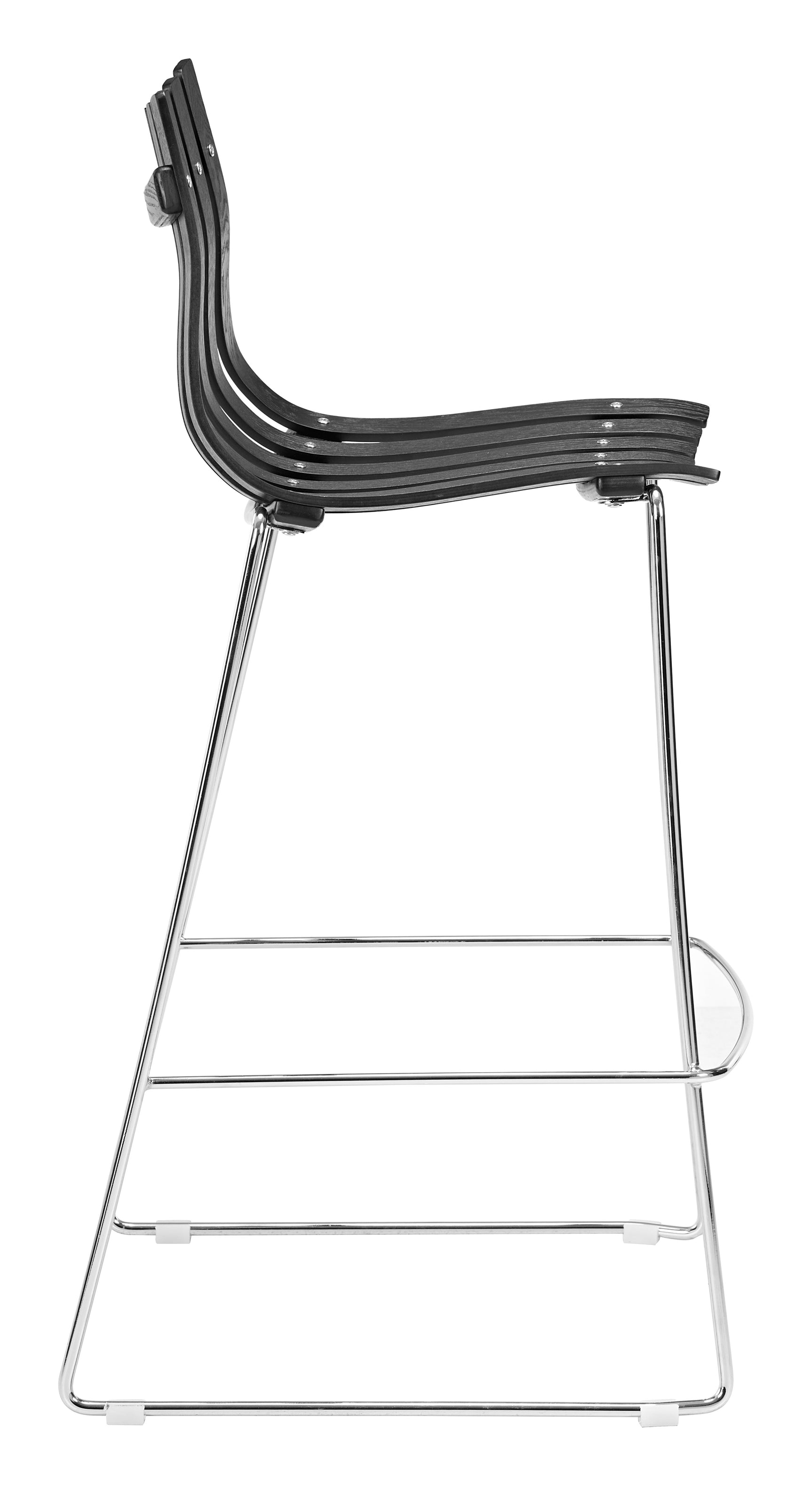 Beaufort Black Barstool (Set of 2)