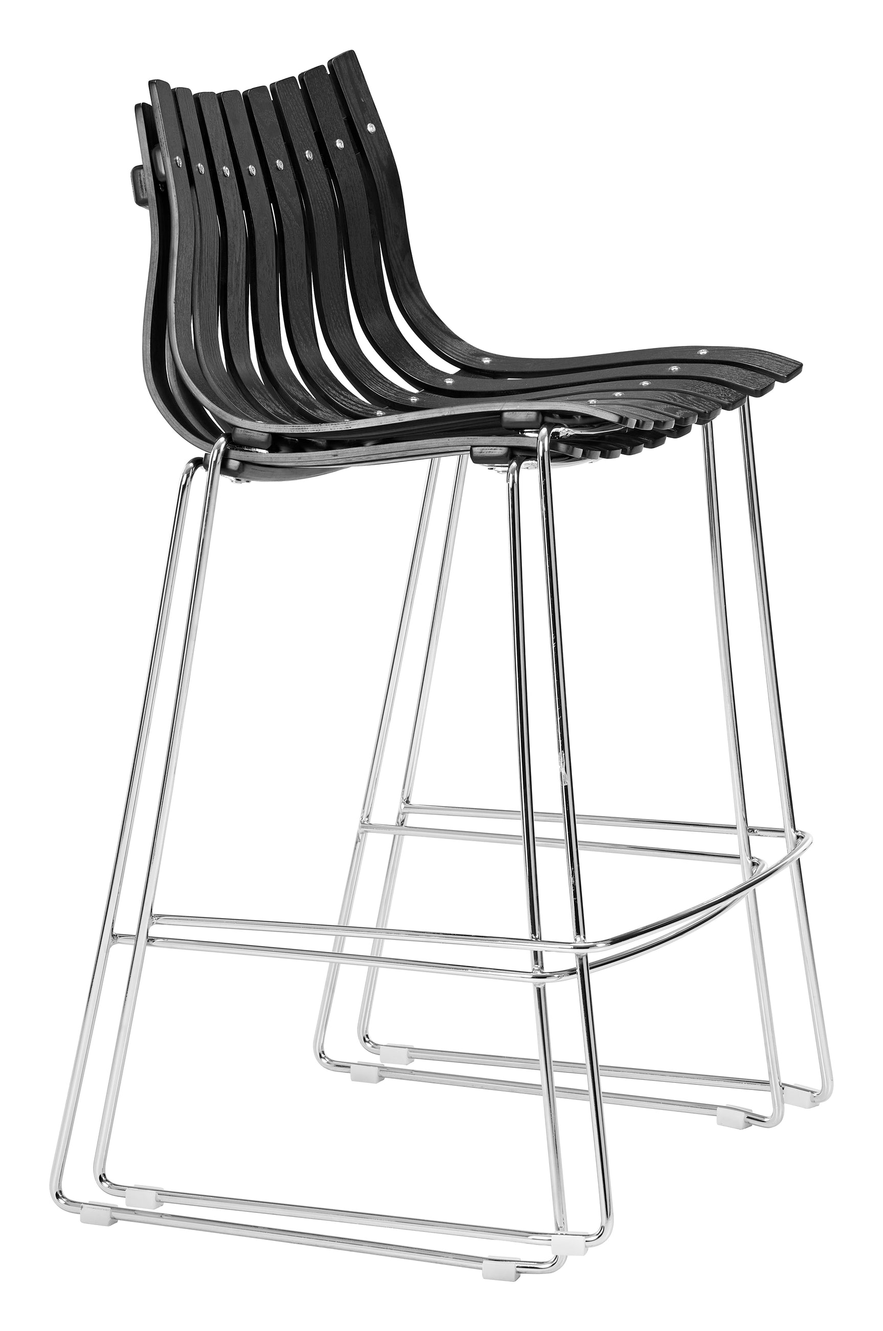Beaufort Black Barstool (Set of 2)