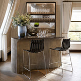 Beaufort Black Counter Stool (Set of 2)