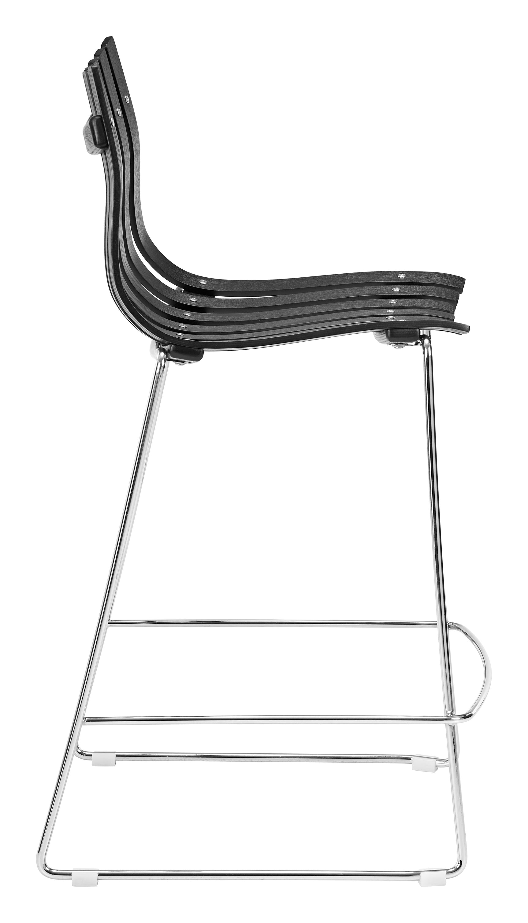 Beaufort Black Counter Stool (Set of 2)