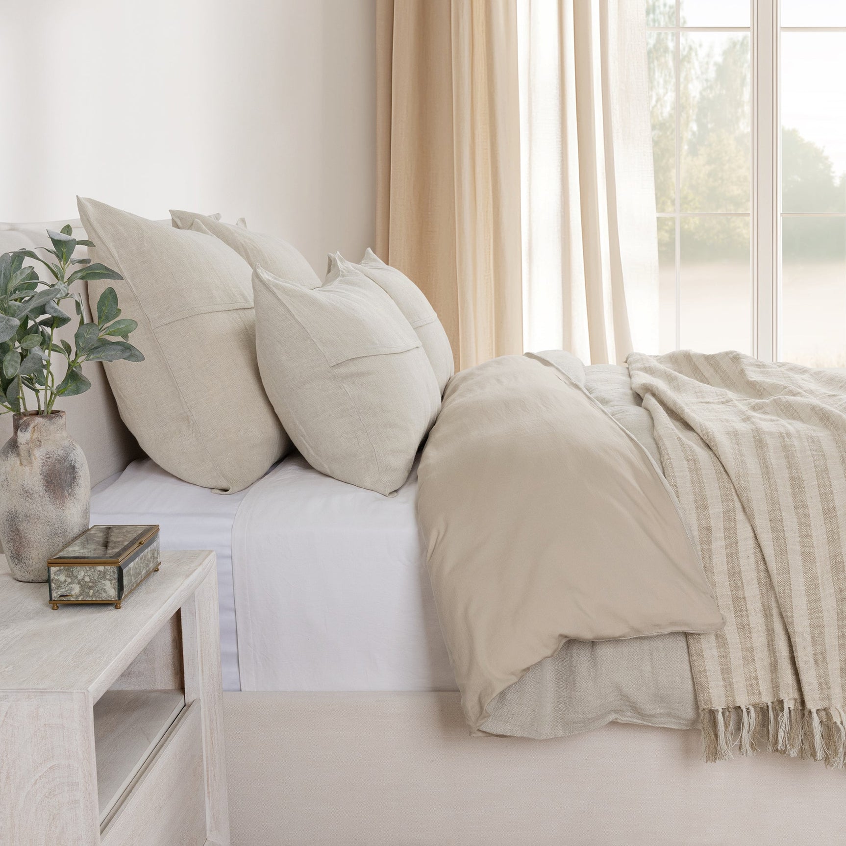 Beaumont Linen Duvet Collection - Ornate Home