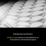 Beautyrest Black® Series Four 16" Black Hybrid California King Firm Apex Top Mattress - Ornate Home