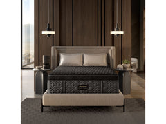 Beautyrest Black® Series Four 16" Black Hybrid Twin XL Firm Apex Top Mattress - Ornate Home
