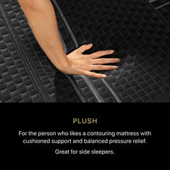 Beautyrest Black® Series One 12.5" Black Hybrid California King Plush Mattress - Ornate Home