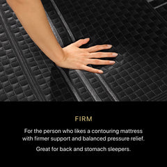 Beautyrest Black® Series One 12.5" Black Hybrid Full Firm Mattress - Ornate Home