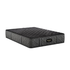Beautyrest Black Series One 13.5" Black/Gray Innerspring Full Extra Firm Mattress - Ornate Home
