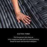 Beautyrest Black Series One 13.5" Extra Firm Innerspring Split Cal King Mattress (Set of 2) - Ornate Home