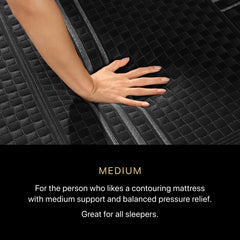 Beautyrest Black® Series One 13" Black Hybrid Queen Medium Mattress - Ornate Home