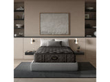 Beautyrest Black Series One 14.25" Black/Gray Innerspring Queen Medium Mattress - Ornate Home