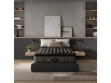 Beautyrest Black Series One 14.75" Black/Gray Innerspring Twin XL Medium Pillow Top Mattress - Ornate Home