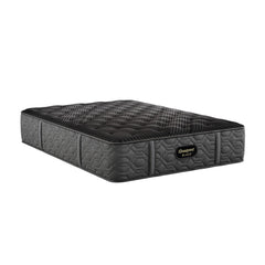 Beautyrest Black Series One 14" Black/Gray Innerspring King Plush Mattress - Ornate Home