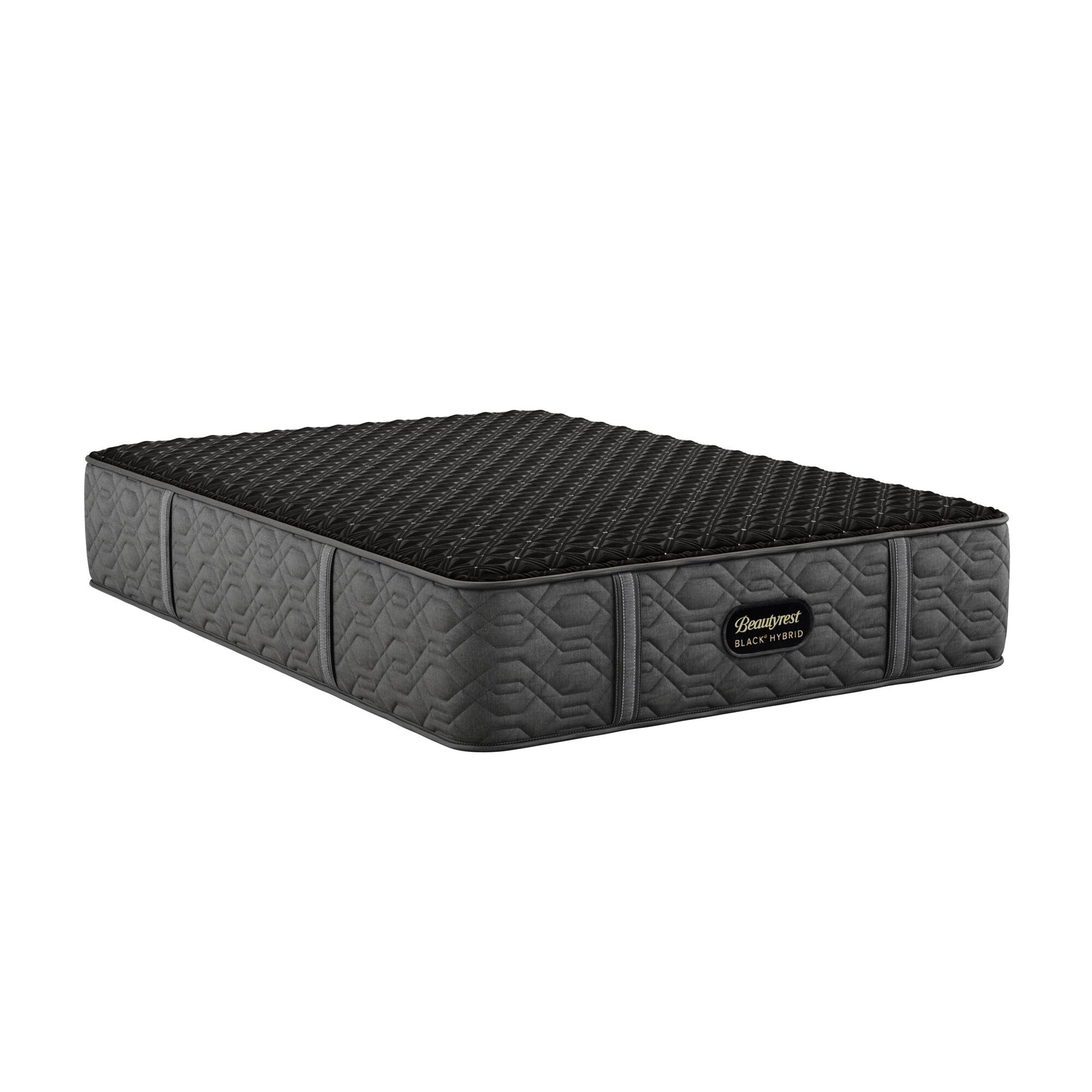 Beautyrest Black® Series Three 14.5" Black Hybrid Queen Firm Mattress - Ornate Home