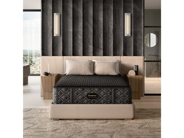 Beautyrest Black® Series Three 15" Black Hybrid King Medium Mattress - Ornate Home