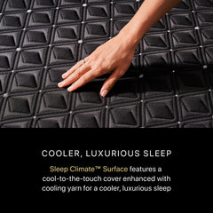 Beautyrest Black® Series Three 15" Black Hybrid King Medium Mattress - Ornate Home