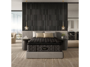 Beautyrest Black Series Three 16.25" Black Innerspring Queen Medium Pillow Top Mattress - Ornate Home