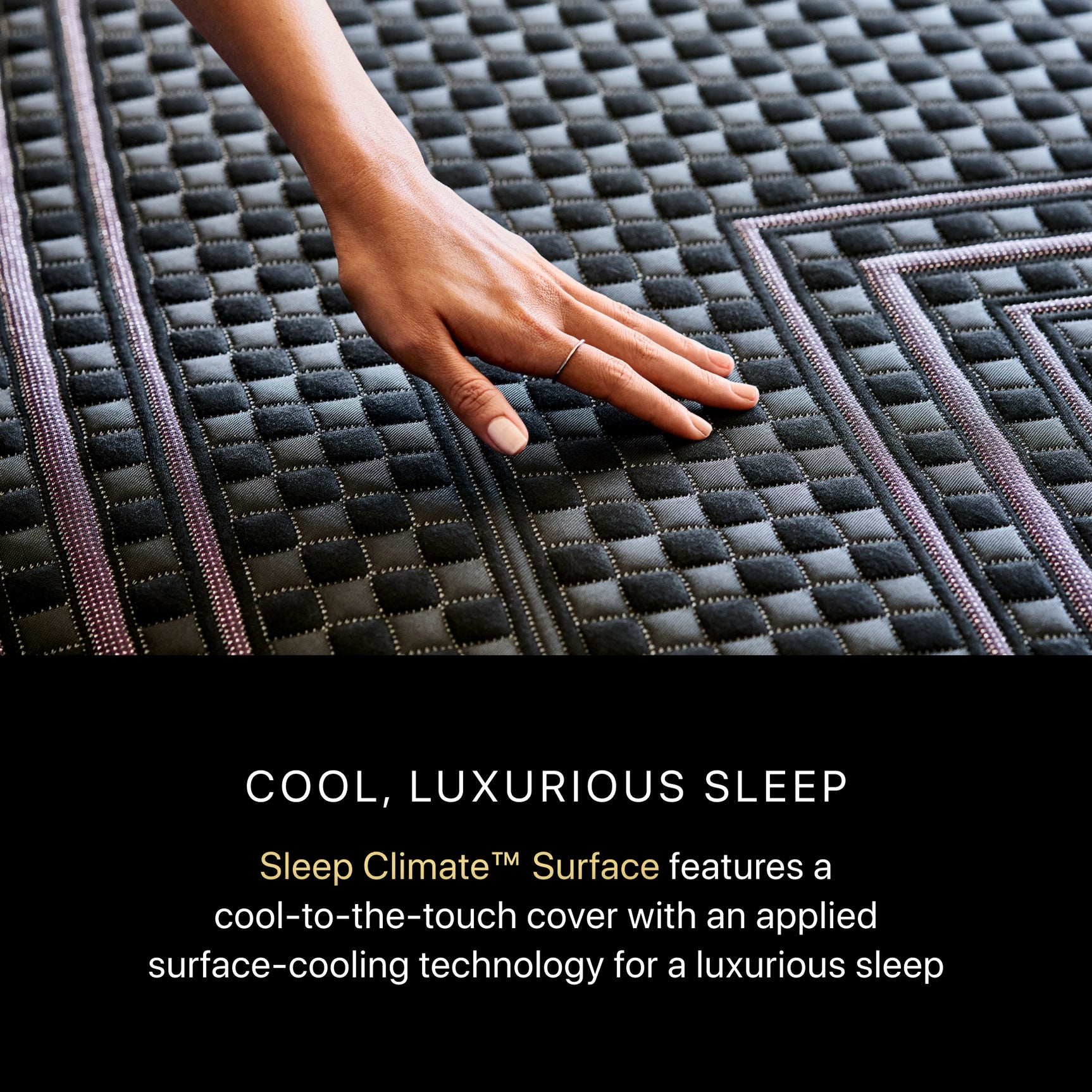 Beautyrest Black® Series Two 13.5" Black Hybrid Queen Firm Mattress - Ornate Home