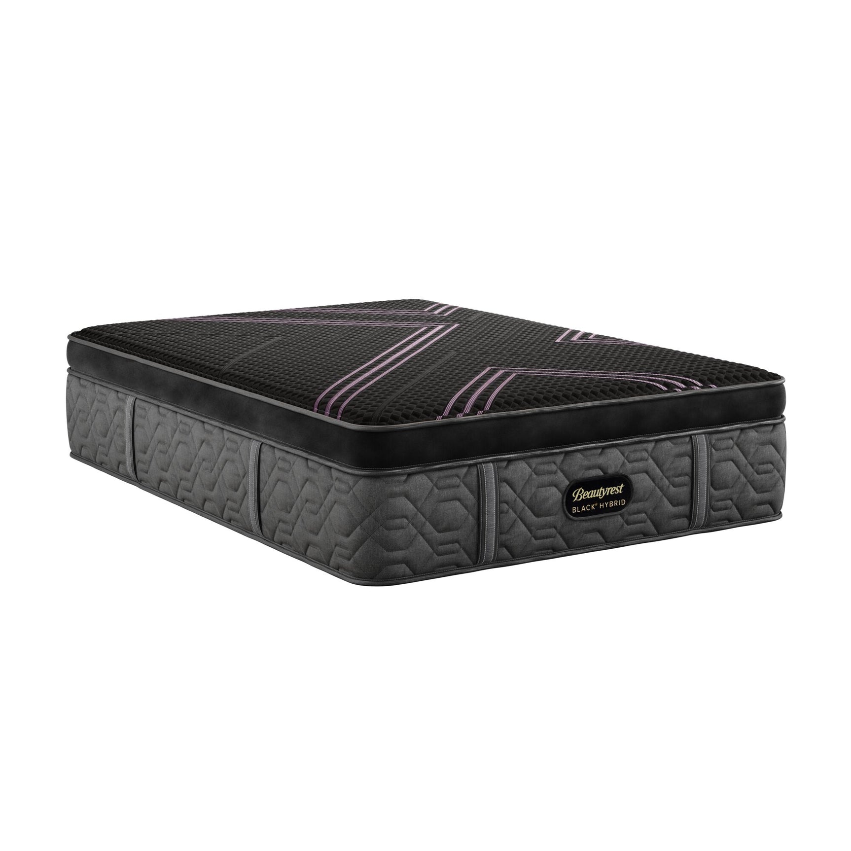 Beautyrest Black® Series Two 14.5" Black Hybrid Queen Medium Apex Top Mattress - Ornate Home