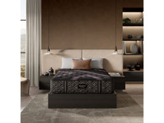 Beautyrest Black Series Two 15.25" Black Innerspring King Plush Mattress - Ornate Home