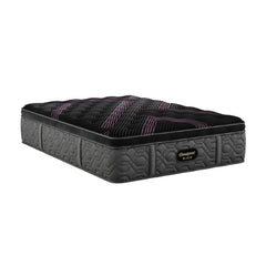 Beautyrest Black Series Two 16.25" Black Innerspring Twin XL Plush Pillow Top Mattress - Ornate Home